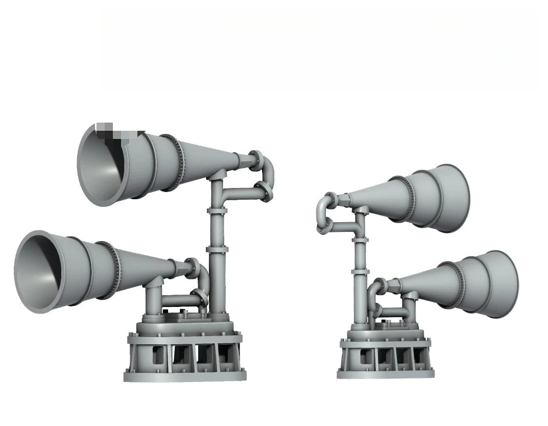 SSMODEL SSMODEL R700029  1/700 scale No. 2 and No. 2 electric probe horn electric detector