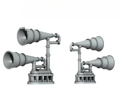 SSMODEL SSMODEL R700029  1/700 scale No. 2 and No. 2 electric probe horn electric detector