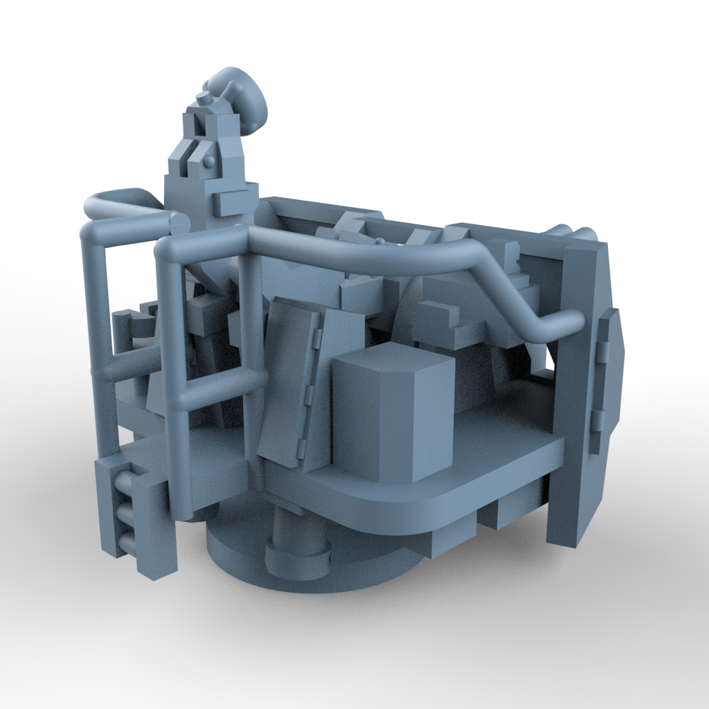 Yao's Studio LYCG380  Model Upgrade Parts Twin-mounted 40mm STAAG Mark II Anti-Aircraft Gun Secondary image