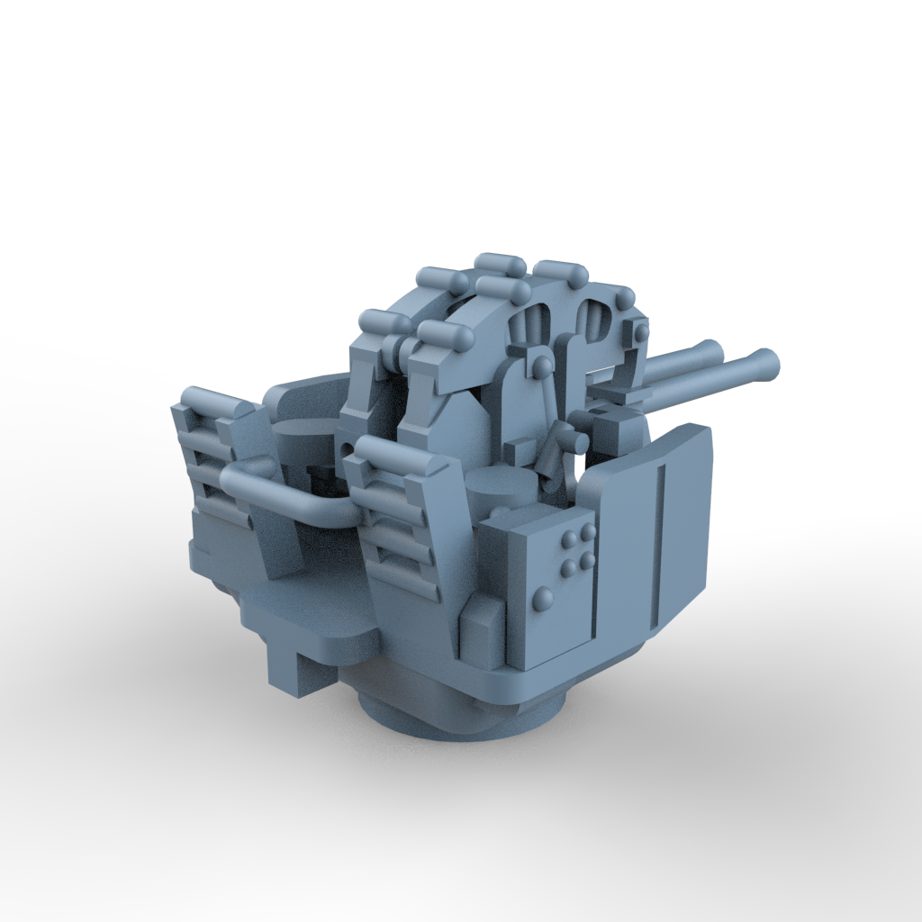 Yao's Studio LYCG395 Model Upgrade Parts Germany Twin-Mounted Breda Model 58 II 40mm Autocannon Main image