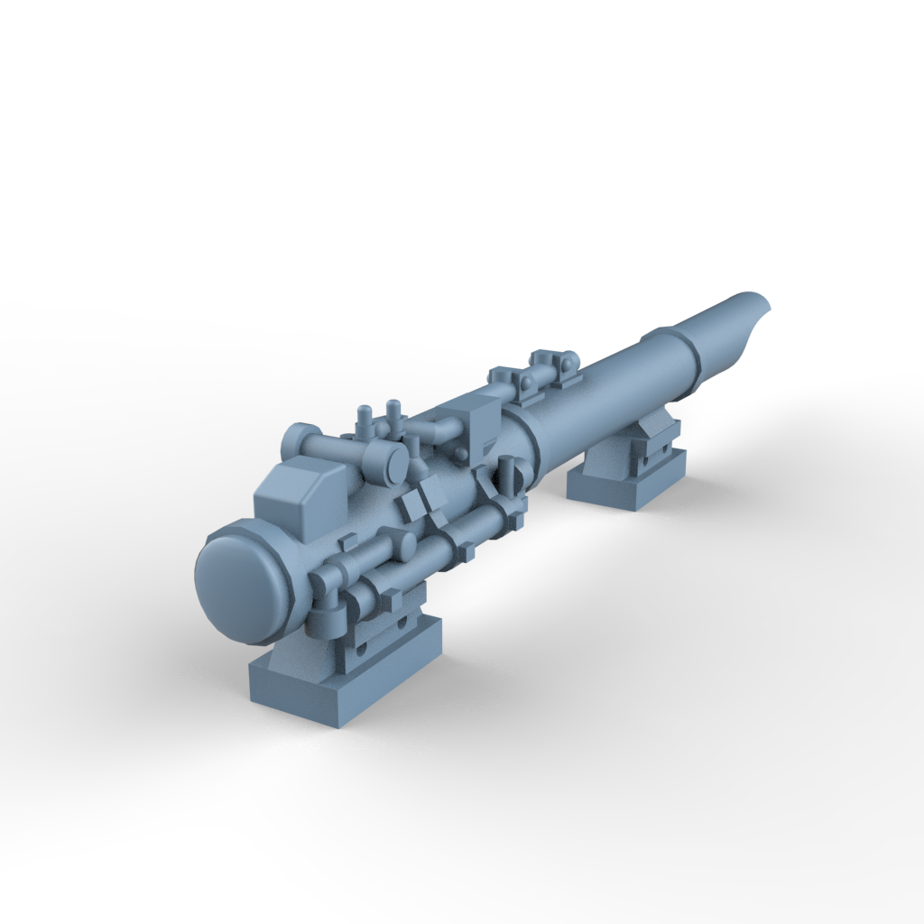 Yao's Studio LYCG397 Model Upgrade Parts Germany 533mm Torpedo Tube Secondary image