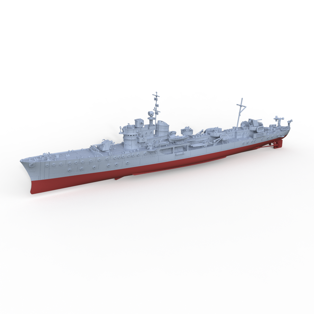 SSMODEL 621S Military Model Kit Italy Ciclone Class Ghibli Torpedoboat Full Hull Main image
