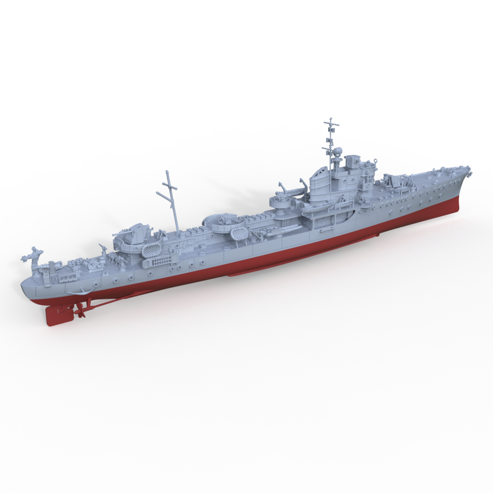 SSMODEL 621S Military Model Kit Italy Ciclone Class Ghibli Torpedoboat Full Hull Secondary image