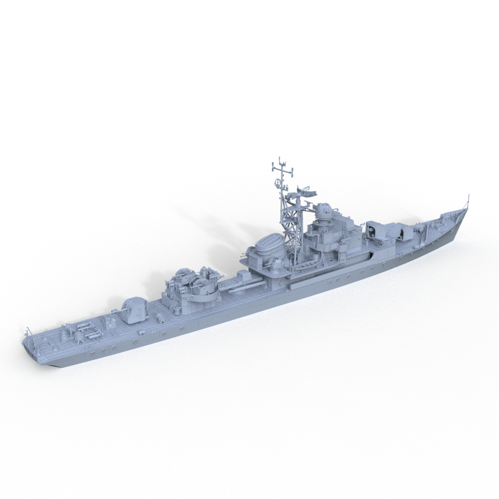 SSMODEL 623 Military Model Kit Soviet PR.50 SKR Rosomacha Frigate(Bottomless Version) Secondary image
