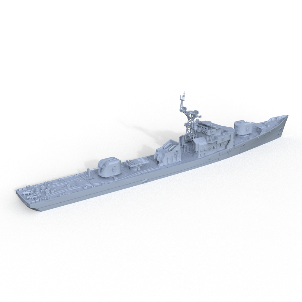 SSMODEL 626 Military Model Kit Soviet PR.159 SKR-1 Frigate(Bottomless Version) Secondary image