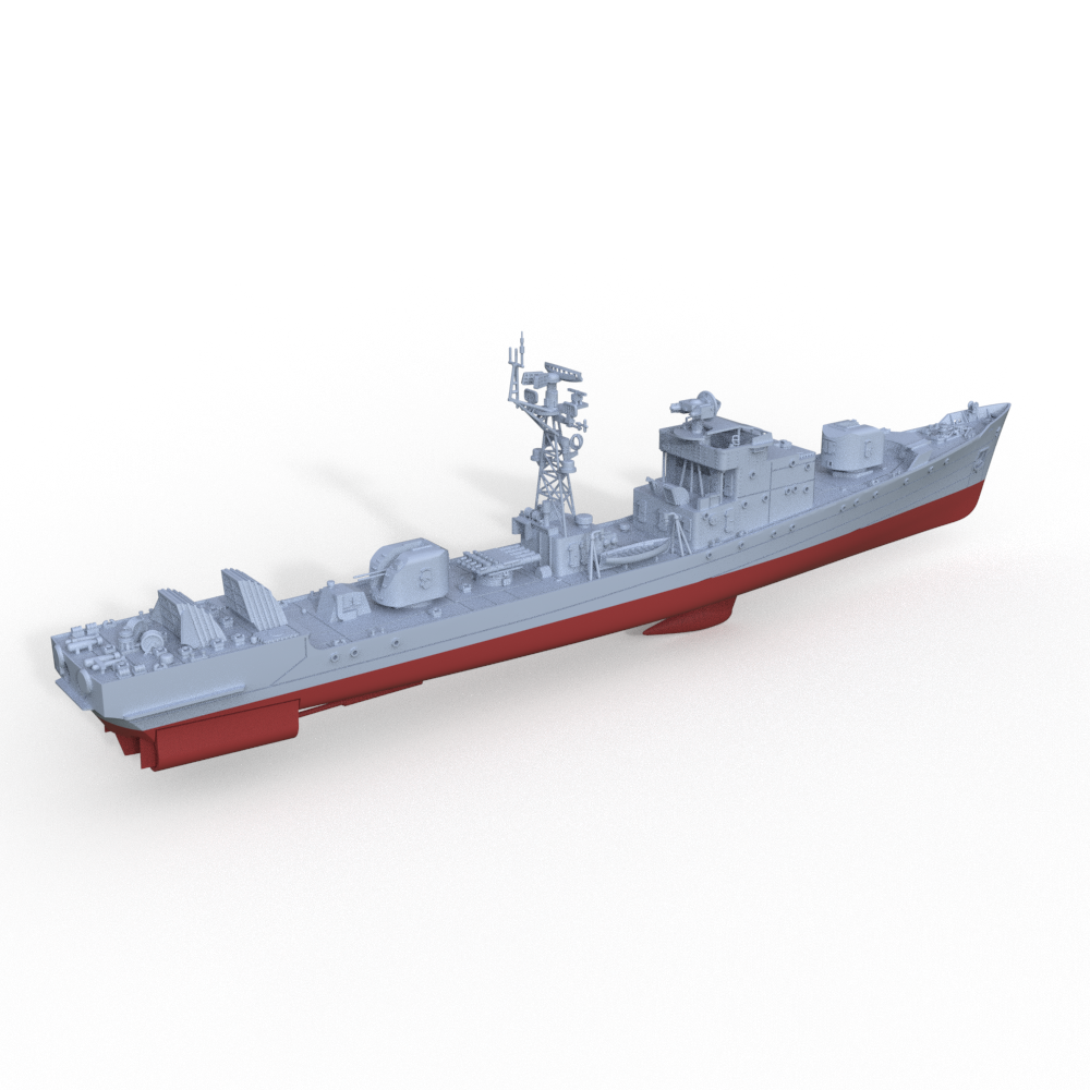SSMODEL 627S Military Model Kit Soviet Mirka-Class I SKR-7 Frigate Full Hull Secondary image