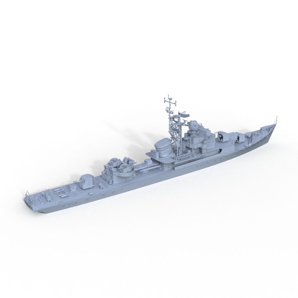 SSMODEL 628  Military Model Kit USSR Riga-Class Frigate Pr.50, SKR Yenot Water Line Secondary image