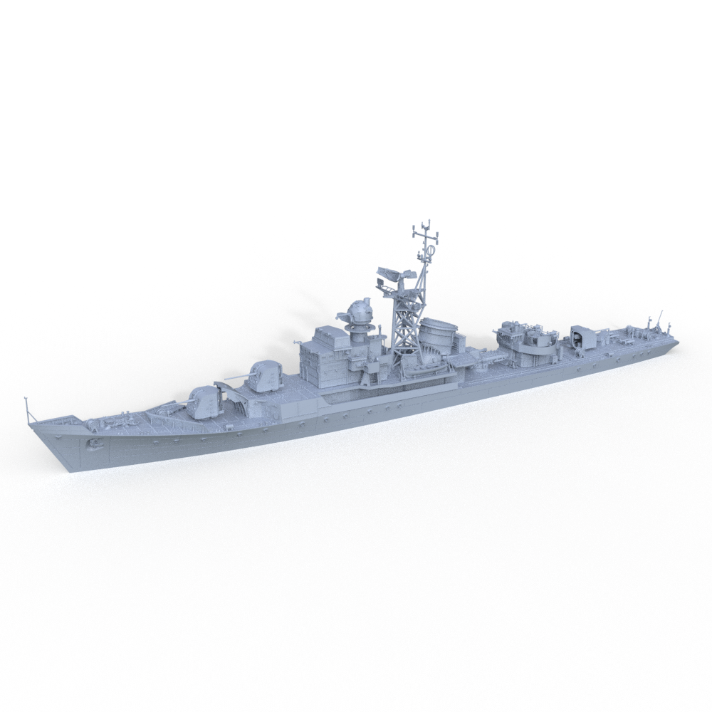 SSMODEL 628  Military Model Kit USSR Riga-Class Frigate Pr.50, SKR Yenot Water Line Main image