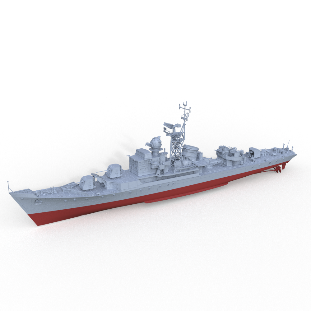 SSMODEL 628S  Military Model Kit USSR Riga-Class Frigate Pr.50, SKR Yenot Full Hull Main image