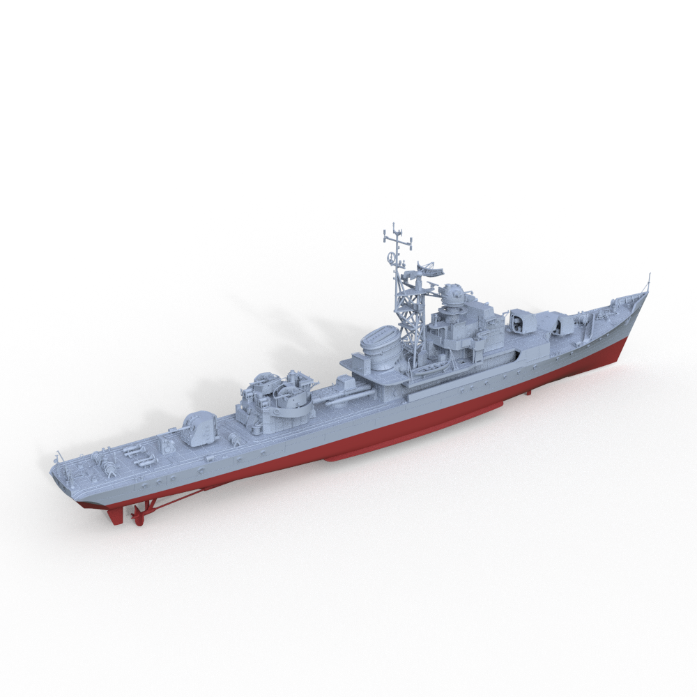 SSMODEL 628S  Military Model Kit USSR Riga-Class Frigate Pr.50, SKR Yenot Full Hull Secondary image