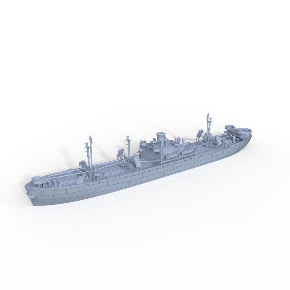 SSMODEL 725 Military Model Kit USN Cargo Liberty Ship(Bottomless Version)