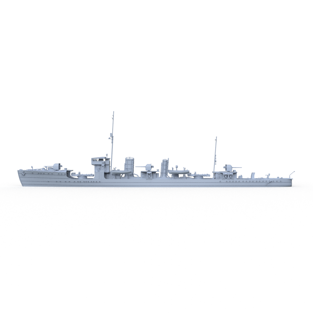 MRY-SFW 742 Military Model Kit Momi Class, IJN Destroyer Momi, 1930(Bottomless Version)