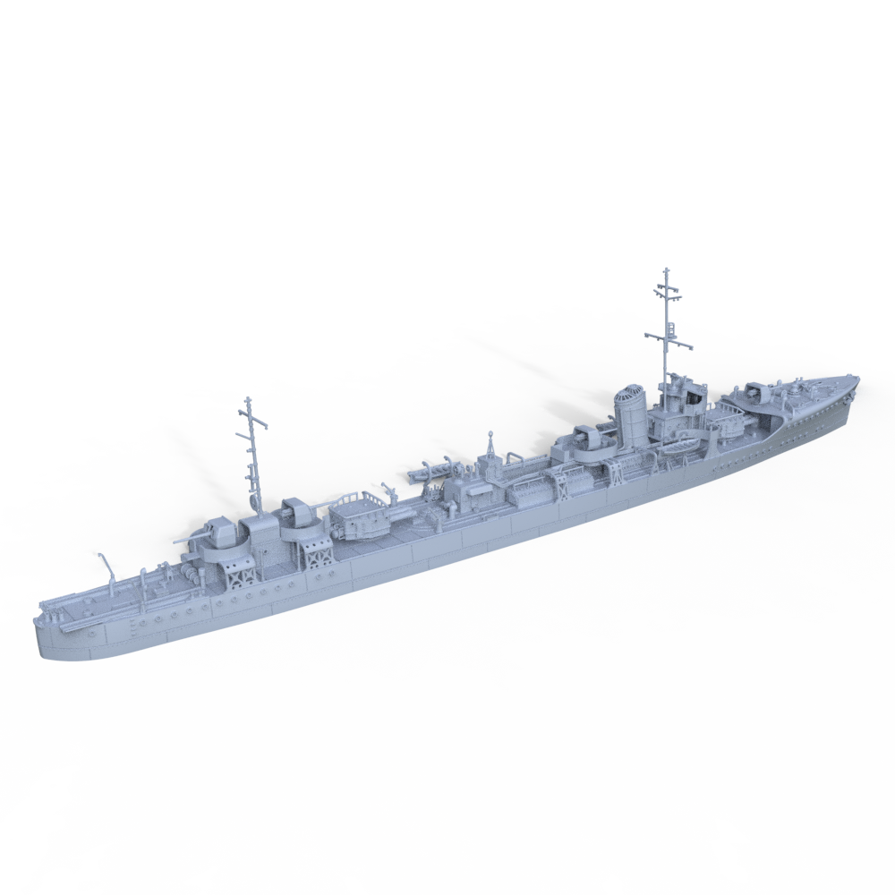 MRY-SFW SSC743 Military Model Kit Mutsuki-Class, IJN Destroyer Satsuki, 1935(Bottomless Version) — scale model kit