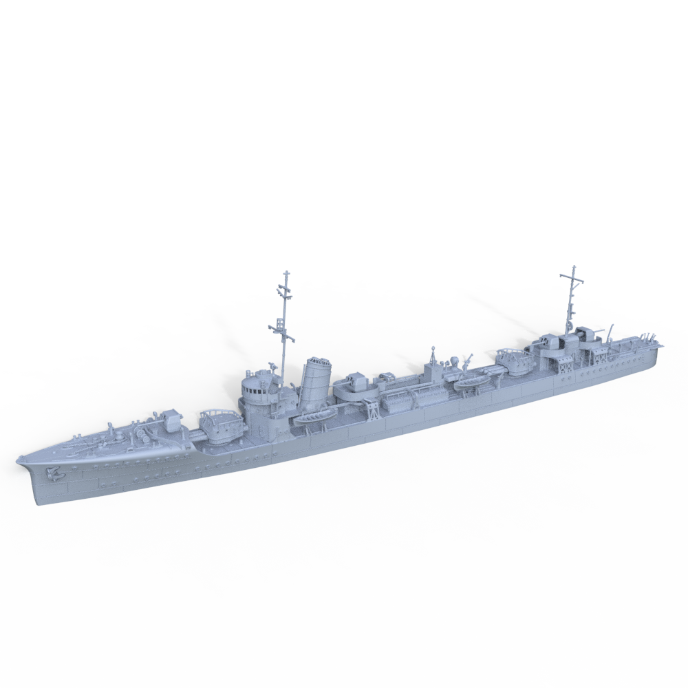 MRY-SFW SSC743 Military Model Kit Mutsuki-Class, IJN Destroyer Satsuki, 1935(Bottomless Version) Secondary image