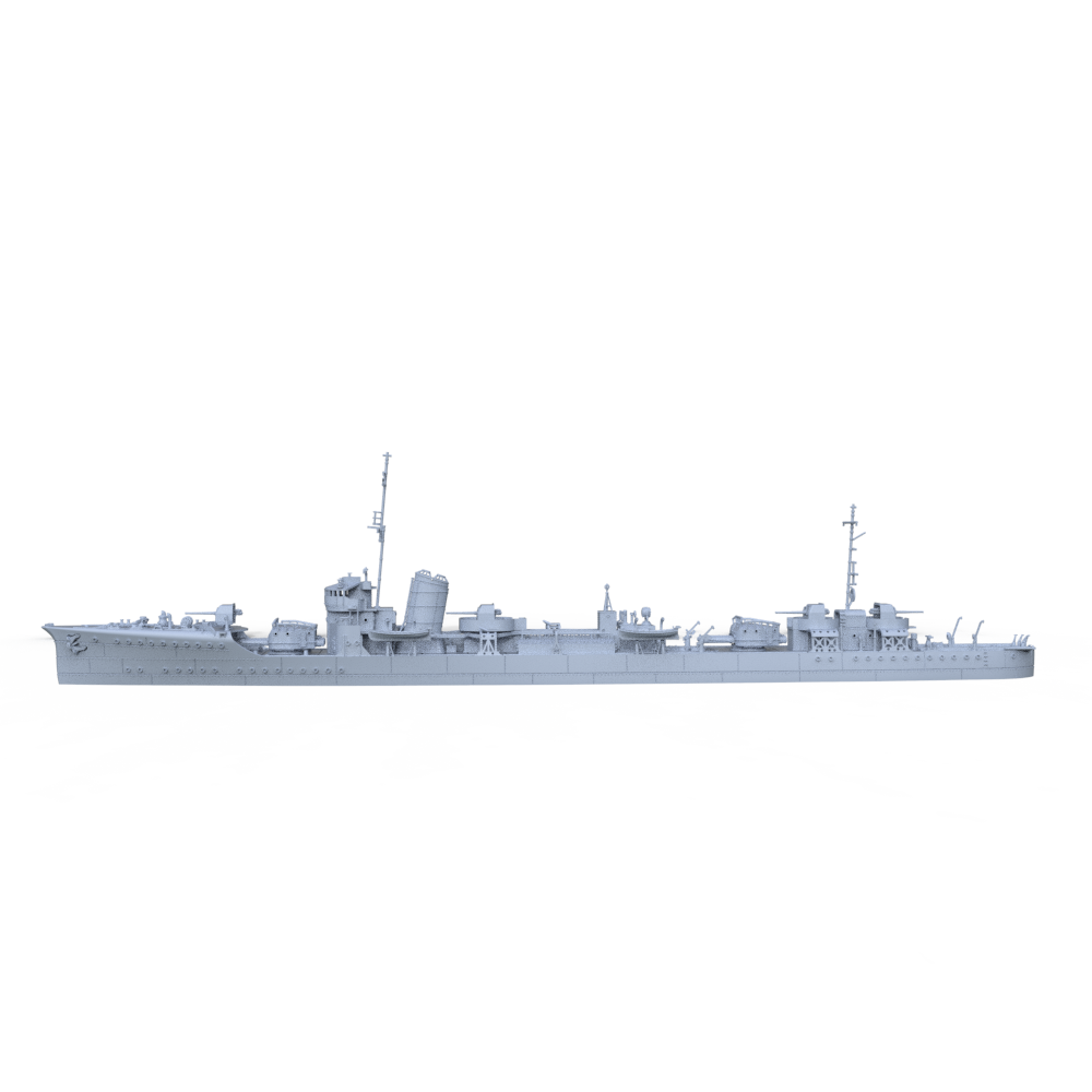 MRY-SFW SSC743 Military Model Kit Mutsuki-Class, IJN Destroyer Satsuki, 1935(Bottomless Version) — detail view 3