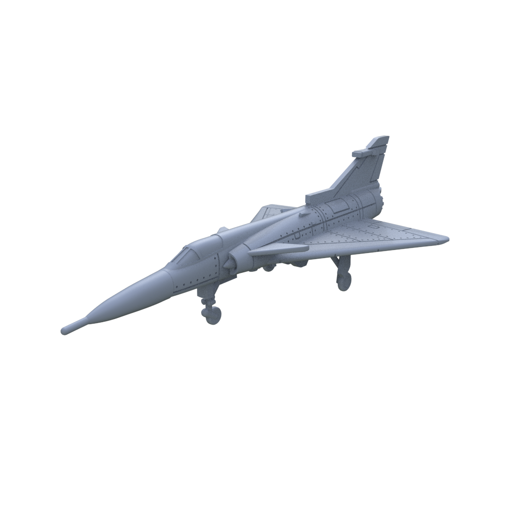 Yao's Studio LYR915A Military Model Kit Israeli Kfir C.10 Fighter Aircraft Touch Down Main image