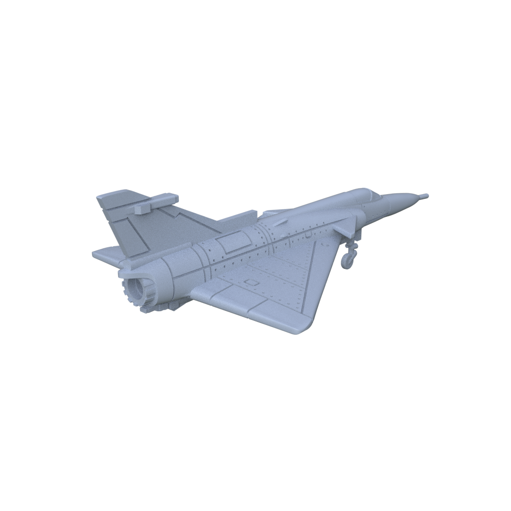 Yao's Studio LYR915A Military Model Kit Israeli Kfir C.10 Fighter Aircraft Touch Down — detail view 3