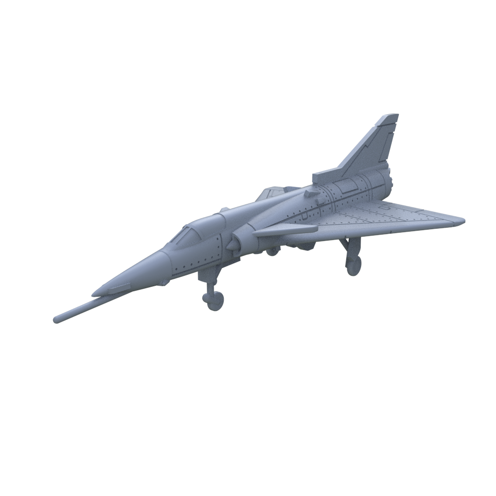 Yao's Studio LYR916A Military Model Kit Israeli Kfir C.2 Fighter Aircraft Touch Down Main image
