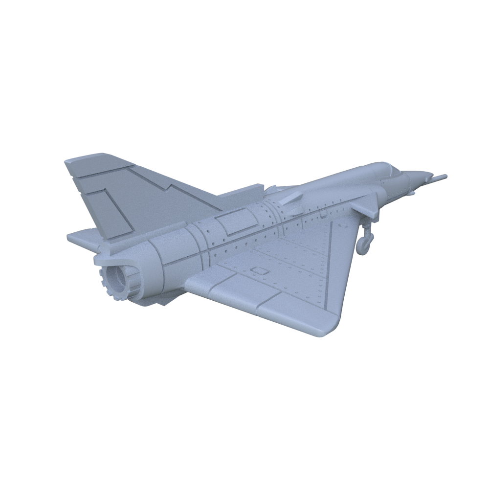 Yao's Studio LYR916A Military Model Kit Israeli Kfir C.2 Fighter Aircraft Touch Down Secondary image