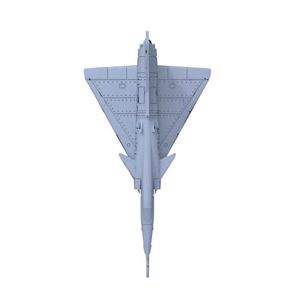 Yao's Studio LYR916A Military Model Kit Israeli Kfir C.2 Fighter Aircraft Touch Down