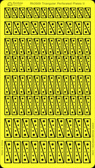 Rainbow RB3509 1/350Detail Up Triangular perforated plate II