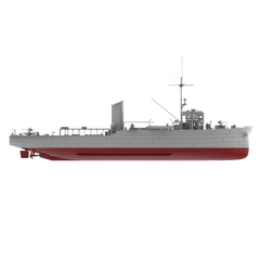 RHWS018S Germany R-1 Class Submarine Chaser Drache Full Hull