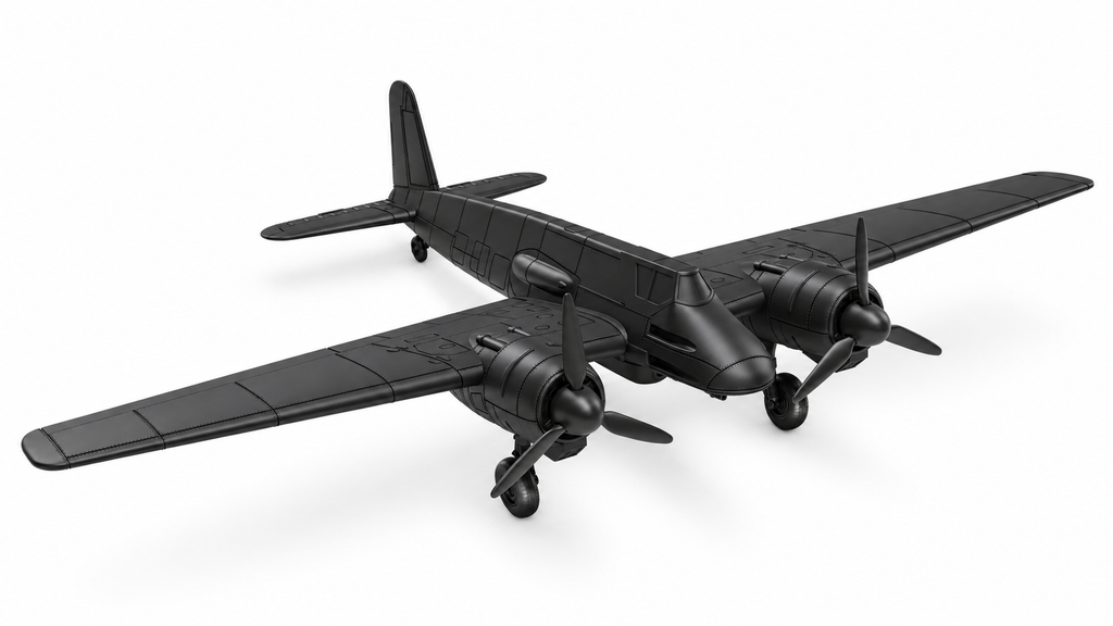 SSMODEL 1/72 1/144 Multi Scale Henschel Hs 129 B-2 + 3 Pilots Germany WW2 MODEL kit RSS0003