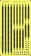 Rainbow RB3528 1/350Detail Up Cage Antenna I