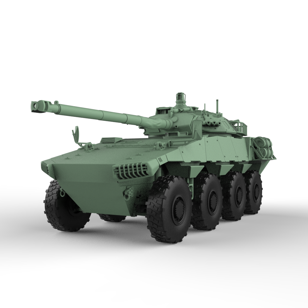 SSMODEL 485 Scale Military Model Kit France VEXTRA105 Light Tank — detail view 2