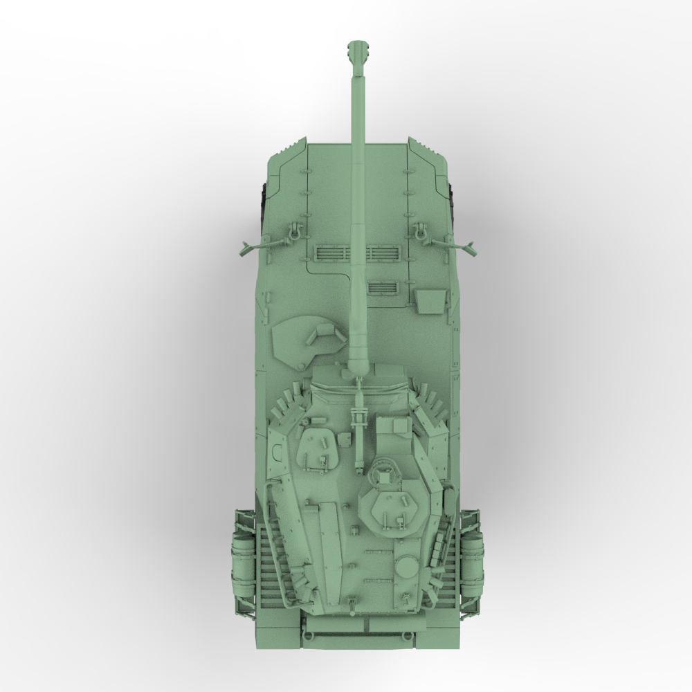 SSMODEL 995 Military Model Kit USSR BTR-80A Light Tank — detail view 4