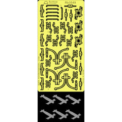 Rainbow 3549 IJN Paravane I (Large size, 6 set) [1PE, 6Resin parts]