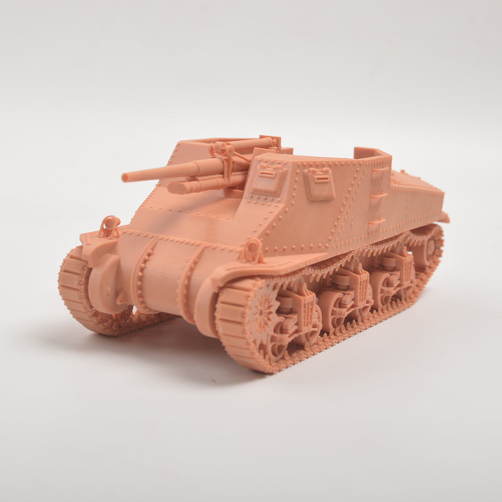 Detail view of SSMODEL 500D Finished Painted Military Model Kit US T40 3-inches Artillery Tank Destroyer Model