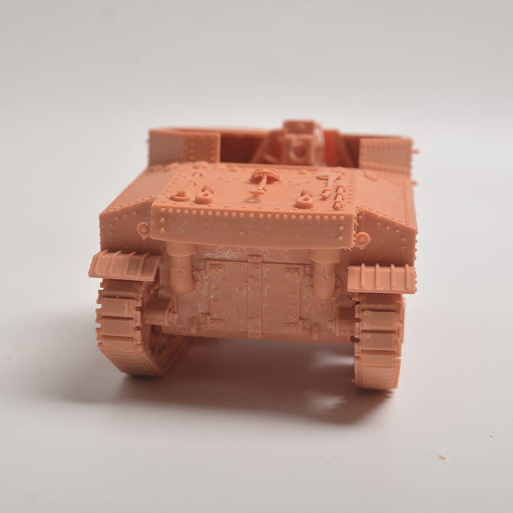 Detail view of SSMODEL 500D Finished Painted Military Model Kit US T40 3-inches Artillery Tank Destroyer Model