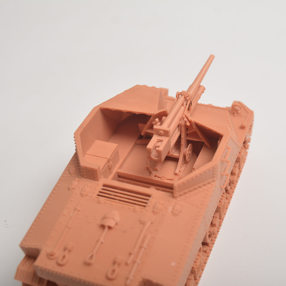 Detail view of SSMODEL 500D Finished Painted Military Model Kit US T40 3-inches Artillery Tank Destroyer Model