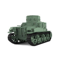 Detail view of SSMODEL 525 Military Armoured Model Kit US M2A1 Medium Tank Model