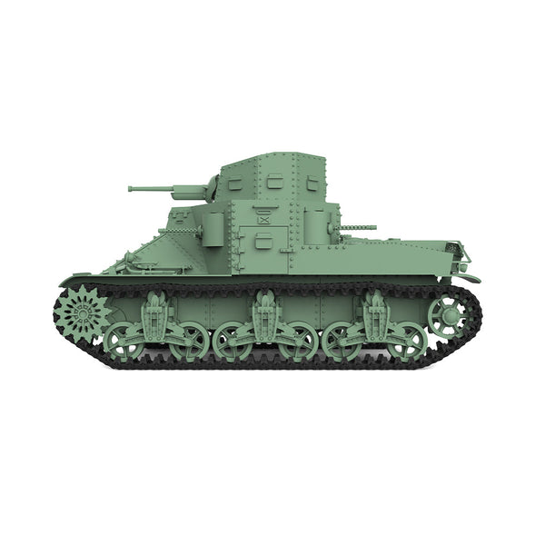SSMODEL 525 Military Armoured Model Kit US M2A1 Medium Tank