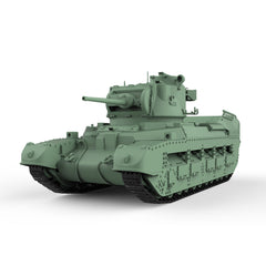 Detail view of SSMODEL 570 Military Model Kit Matilda Hedgehog Infantry Tank Model