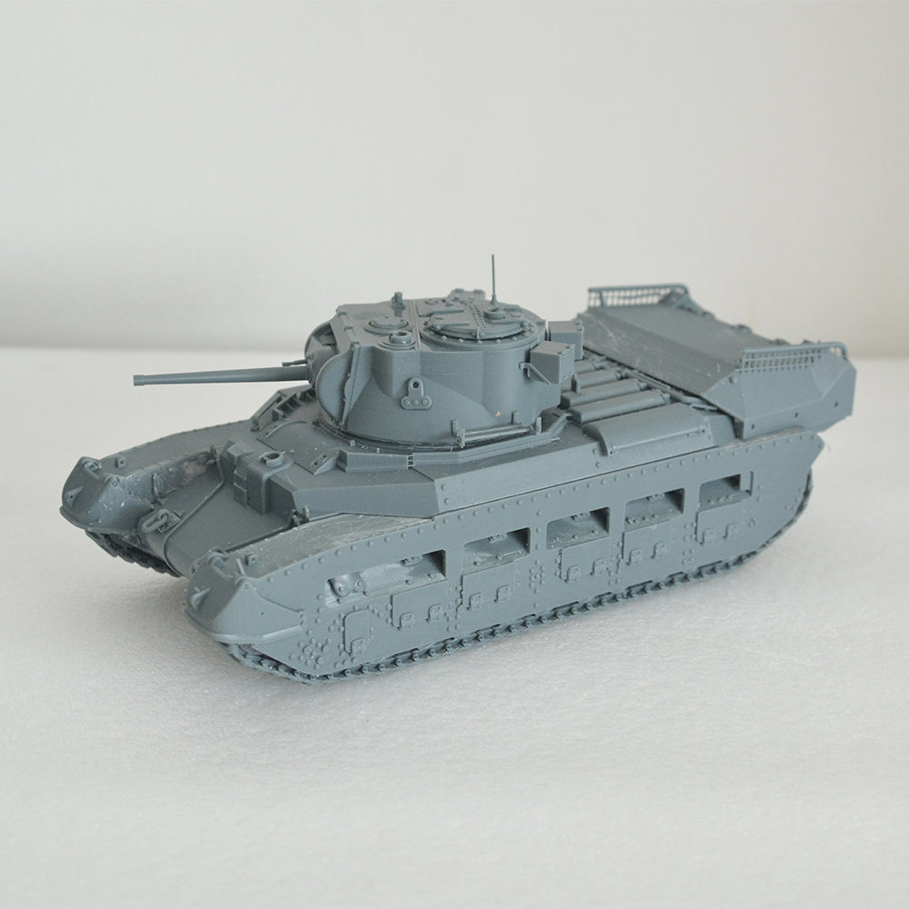 Detail view of SSMODEL 570 Military Model Kit Matilda Hedgehog Infantry Tank Model