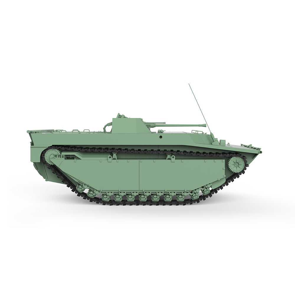 Detail view of SSMODEL 670D Finished Painted 15mm WarGaming Military Model Kit France LVT-4 Bofors Light Tank Model