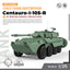SSMODEL 696D Finished Painted 15mm WarGaming Military Model Kit Italy Centauro-I-105-R Tank Destroyer