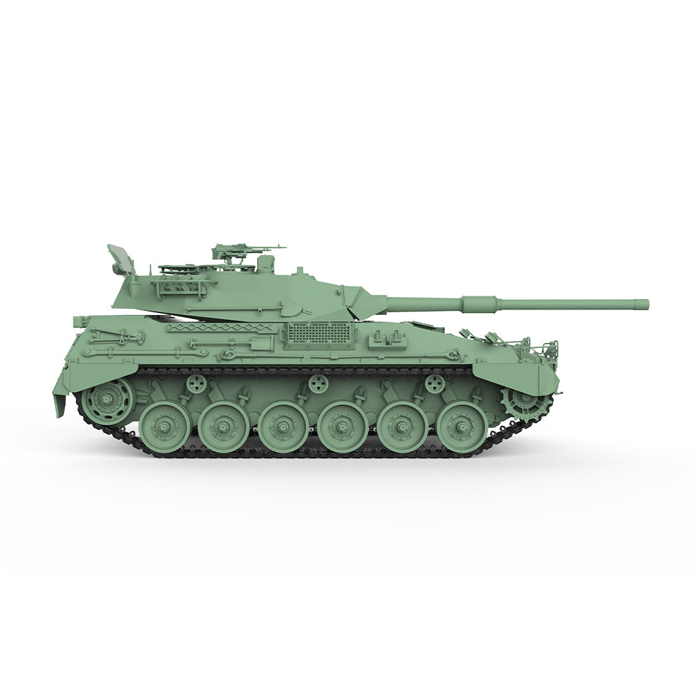 Detail view of SSMODEL 787 Military Armoured Model Kit Argentina TAM Medium Tank Model