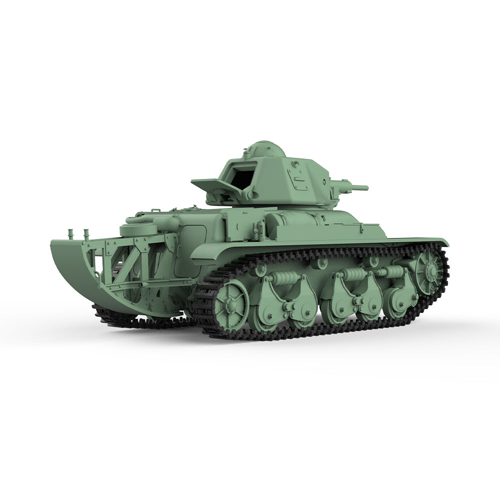 Detail view of SSMODEL 794D Finished Painted Military Model Kit French R-35/SA38 Light Tank Model