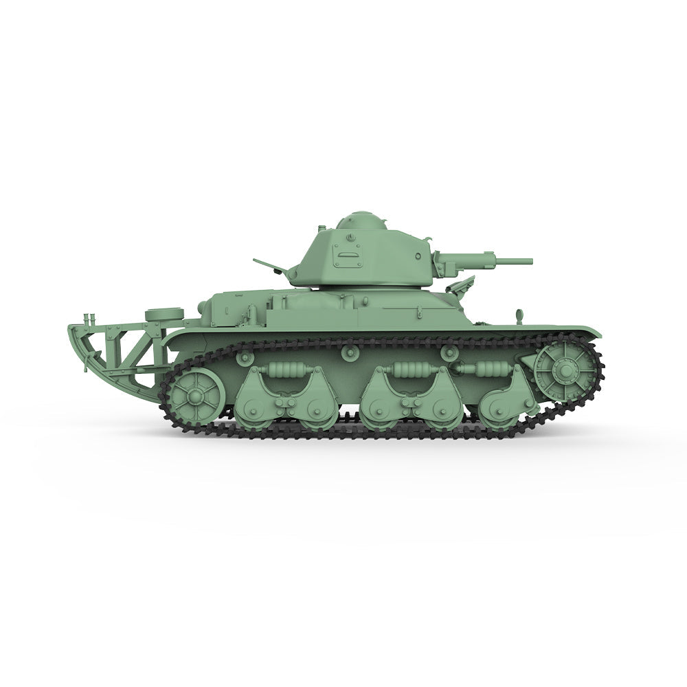 Detail view of SSMODEL 794D Finished Painted Military Model Kit French R-35/SA38 Light Tank Model