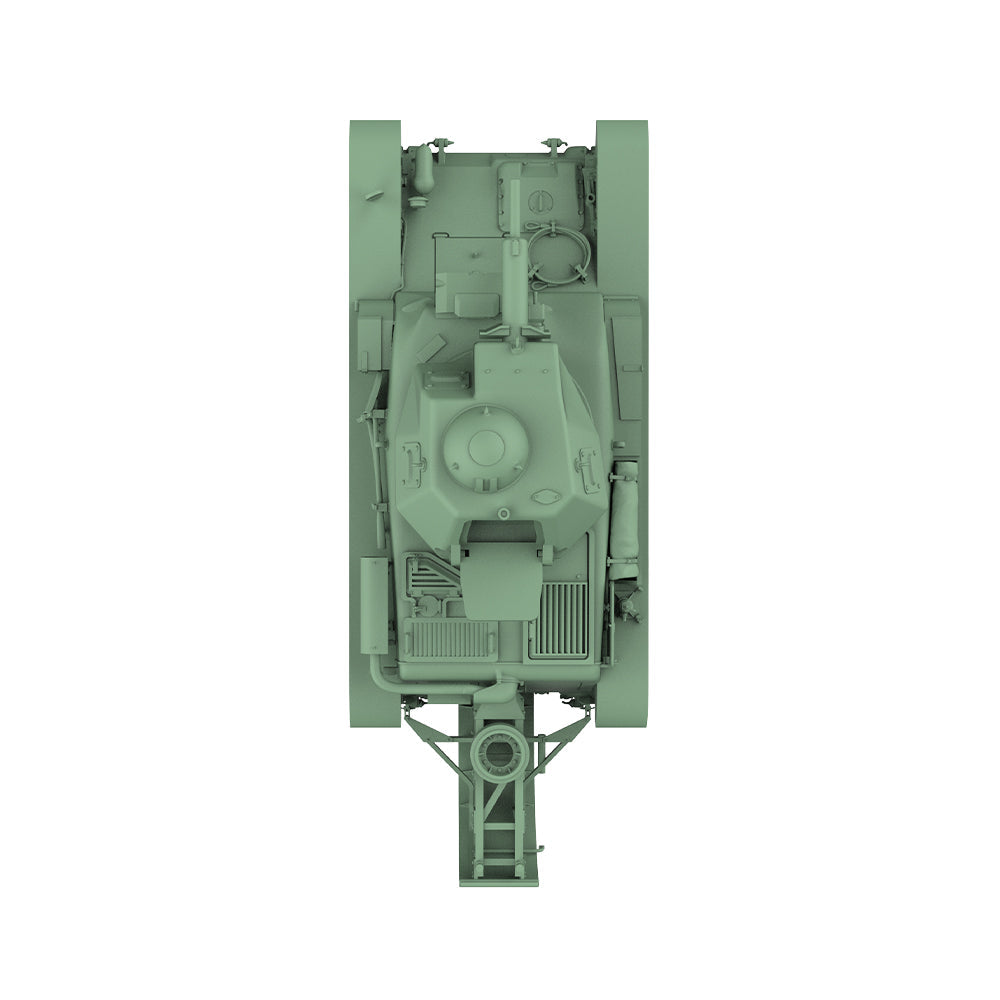 Detail view of SSMODEL 794D Finished Painted Military Model Kit French R-35/SA38 Light Tank Model