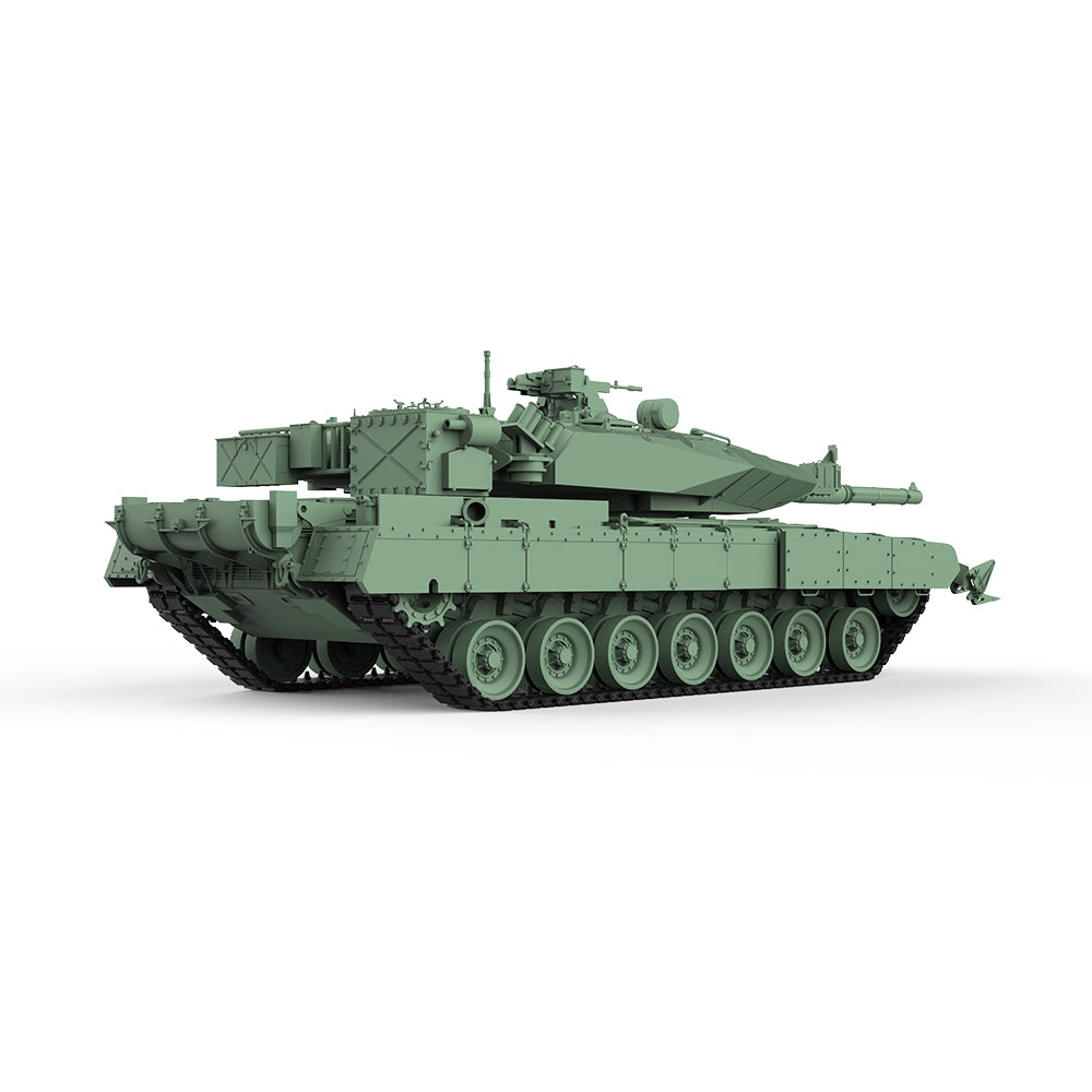 Detail view of SSMODEL 798D Finished Painted 15mm WarGaming Military Model Kit India Arjun MK.1A Main Battle Tank Model