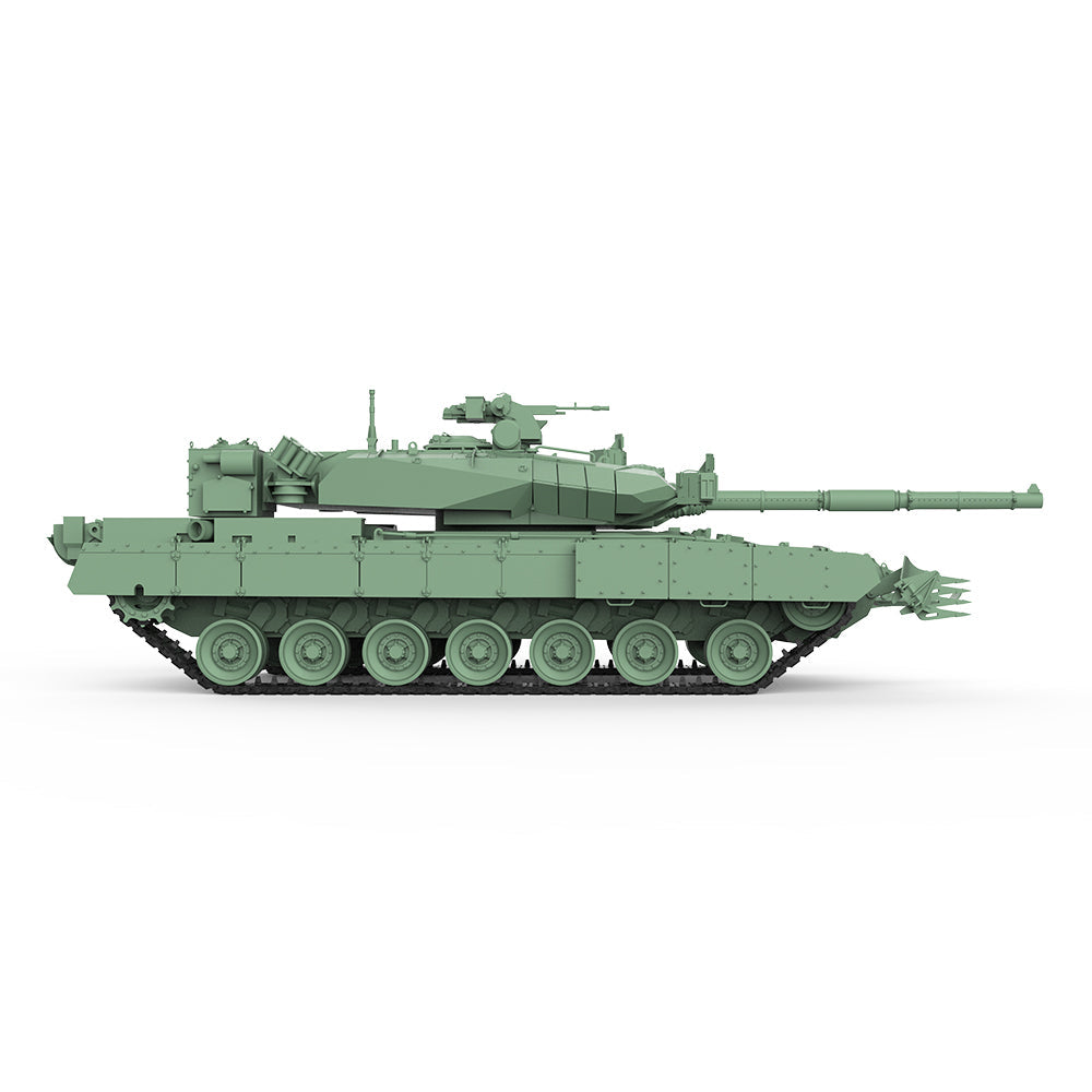 Detail view of SSMODEL 798D Finished Painted 15mm WarGaming Military Model Kit India Arjun MK.1A Main Battle Tank Model