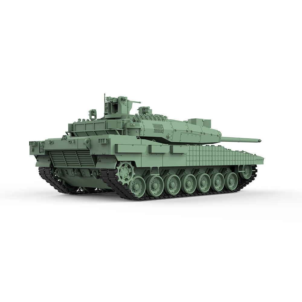 Detail view of SSMODEL 799D Finished Painted N SCALE Railway Military Model Kit T???¡ì?1rkiye Altay Main Battle Tank Model