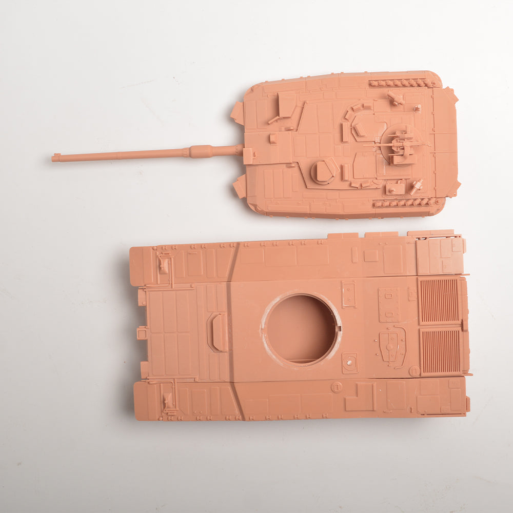 Detail view of SSMODEL 799D Finished Painted N SCALE Railway Military Model Kit T???¡ì?1rkiye Altay Main Battle Tank Model