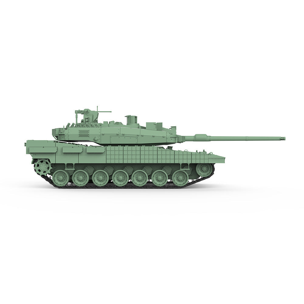 Detail view of SSMODEL 799D Finished Painted N SCALE Railway Military Model Kit T???¡ì?1rkiye Altay Main Battle Tank Model