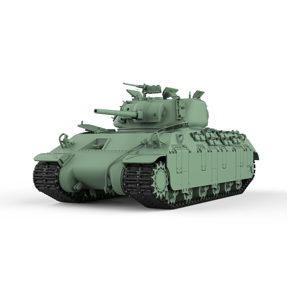 Detail view of SSMODEL 802D Finished Painted 15mm WarGaming Military Model Kit US T14 Heavy Tank Model